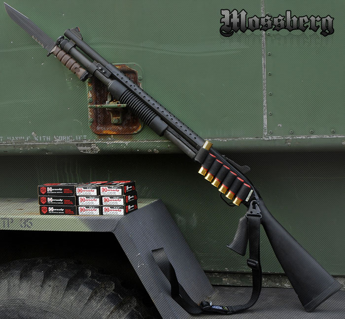 Гладкоствольное ружье | Дробовик Mossberg 590