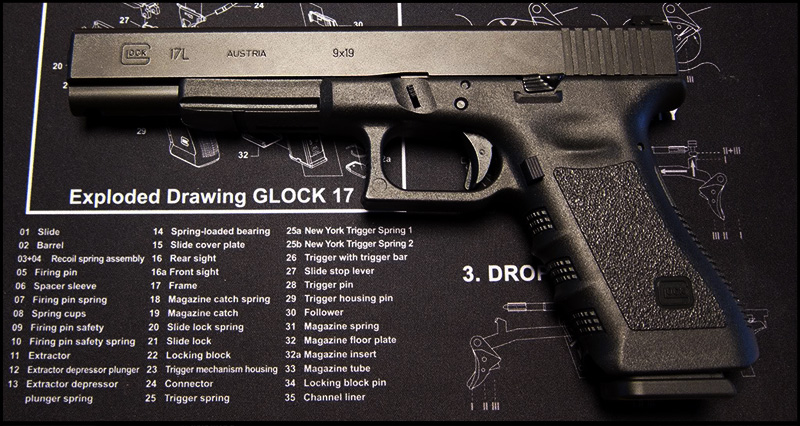 Пистолет Glock 17L,24,34,35 (Tactical)
