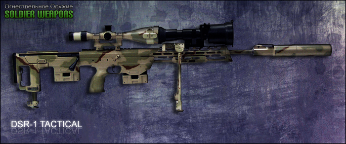 Снайперская Винтовка DSR-Precision DSR-1 | DSR-50